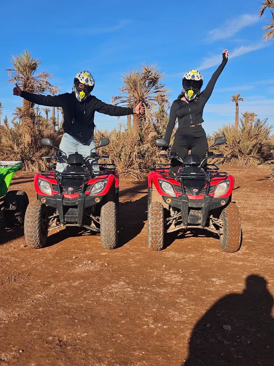 Quad biking
