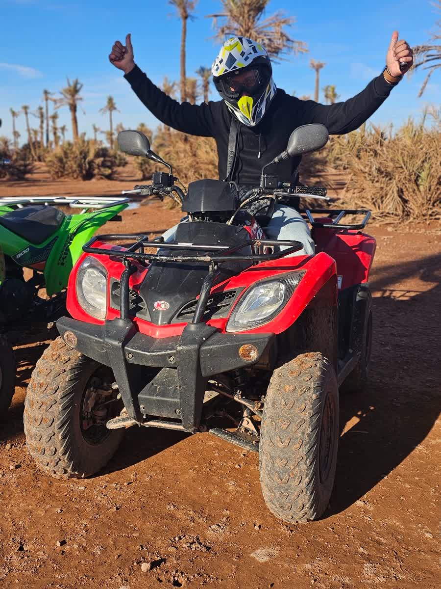 Quad rider